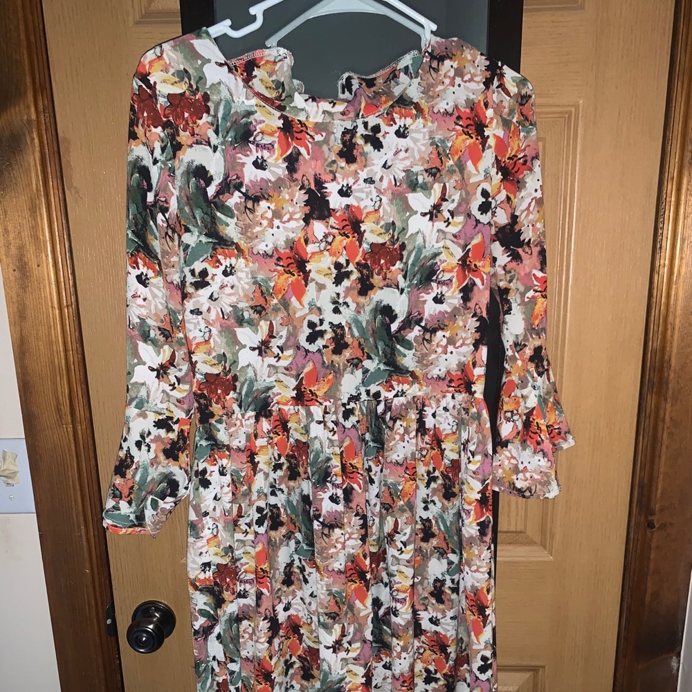 Floral Print Dress
